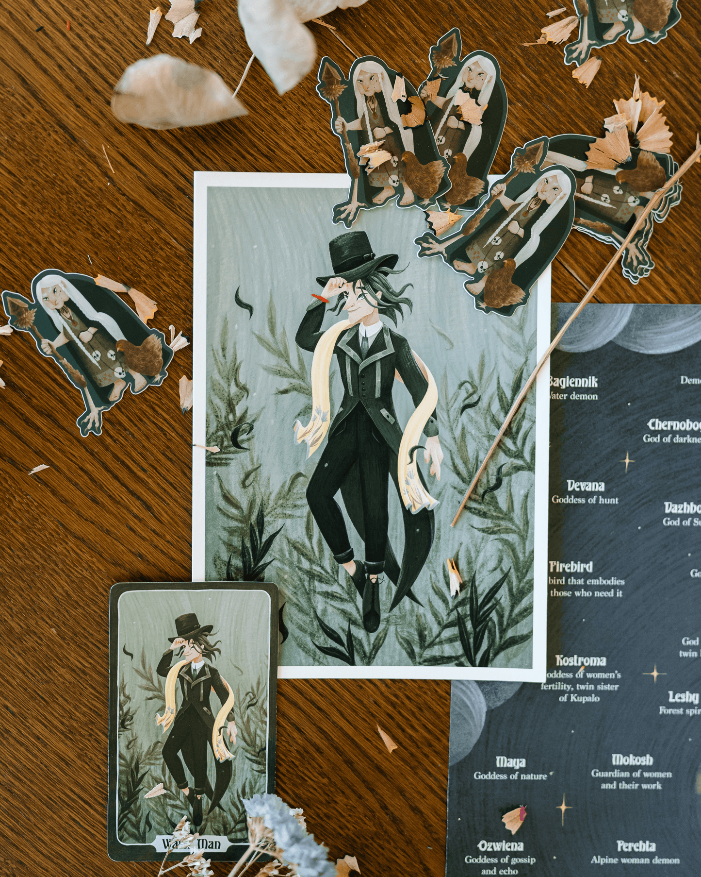 WATERMAN | A4 / A5 Art Print - Slavic Mythology
