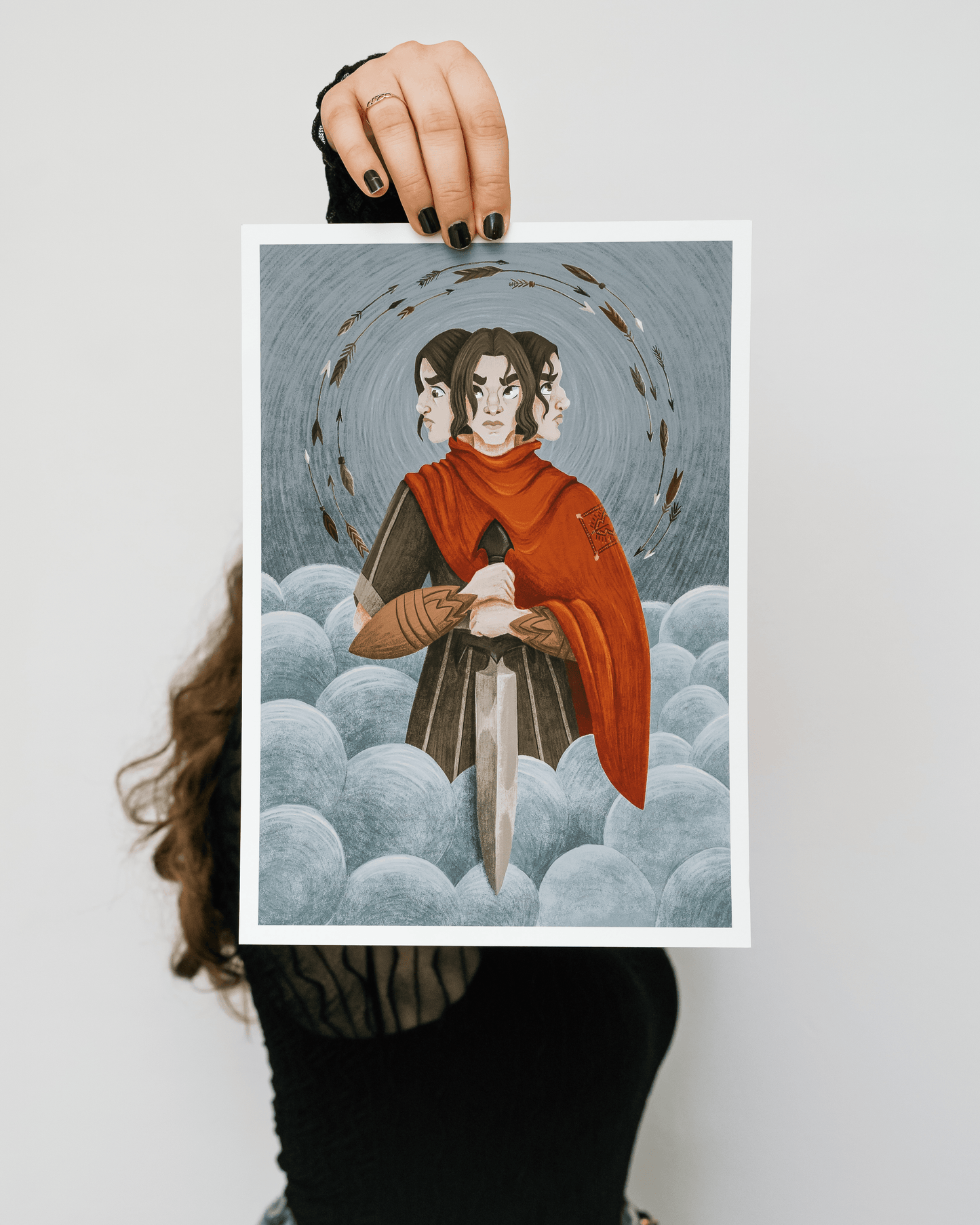 TRIGLAV | A4 / A5 Art Print - Slavic Mythology