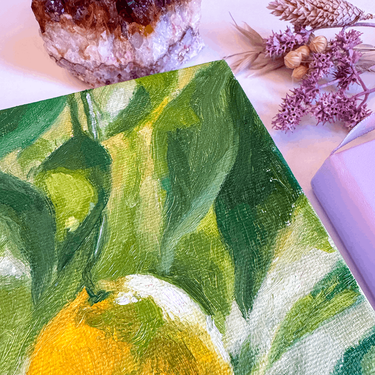 LEMON | Original Oil Painting