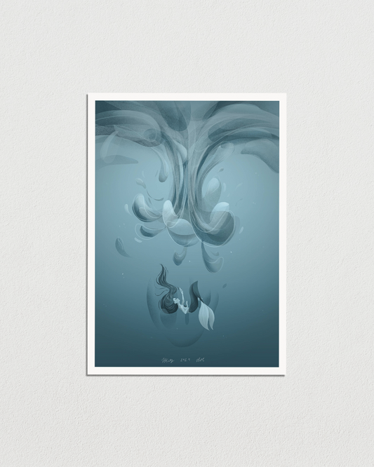 SINKING | A5 Limited Giclée Print