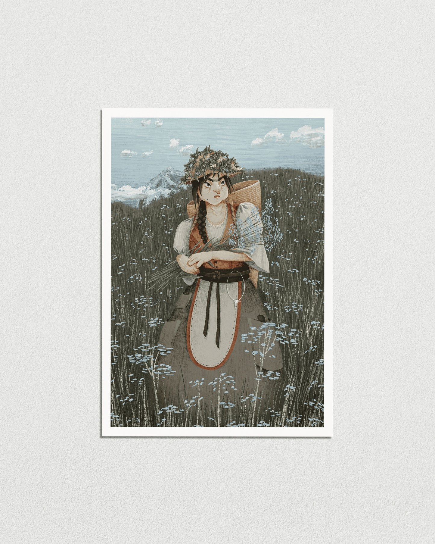 PERCHTA | A4 Art Print - Slavic Mythology