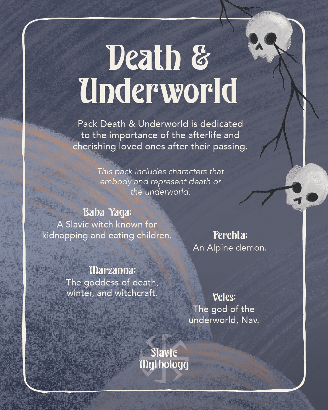 DEATH & UNDERWORLD | Slavic Mythology Pack