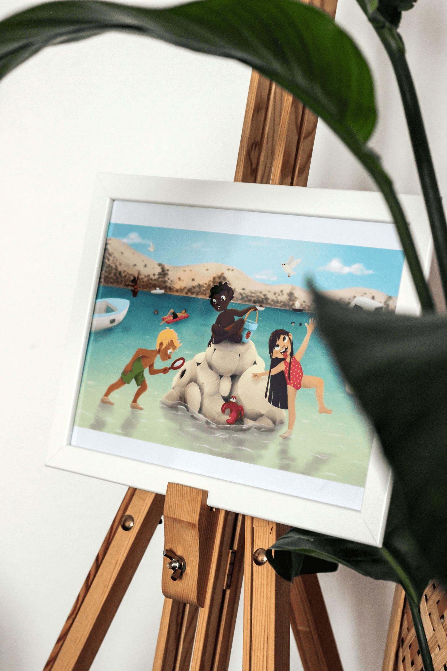 MY BEACH | A4 Art Print