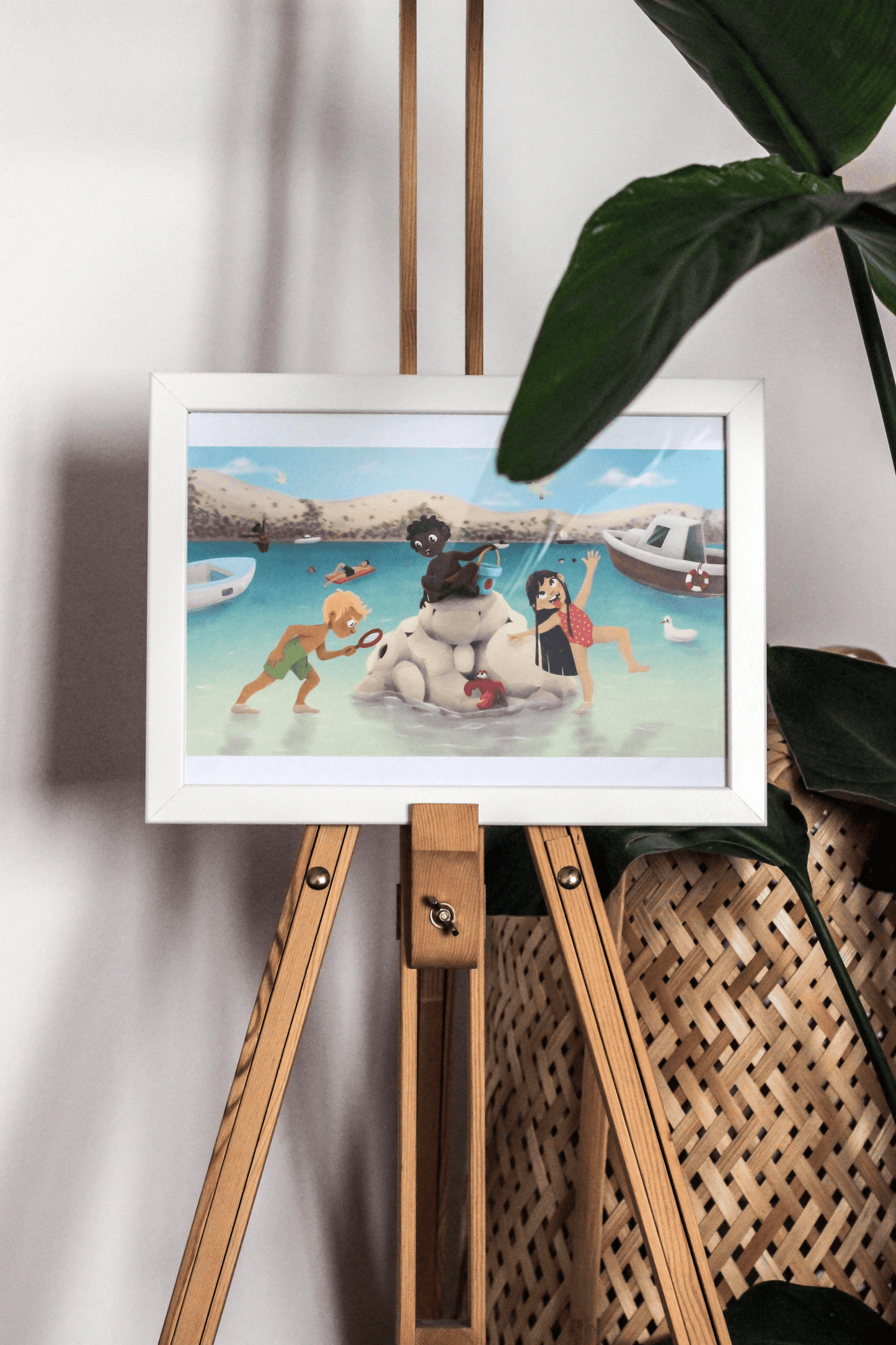 MY BEACH | A4 Art Print