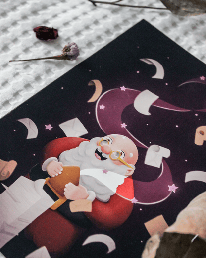 SANTA | A5 Greeting Card + Envelope