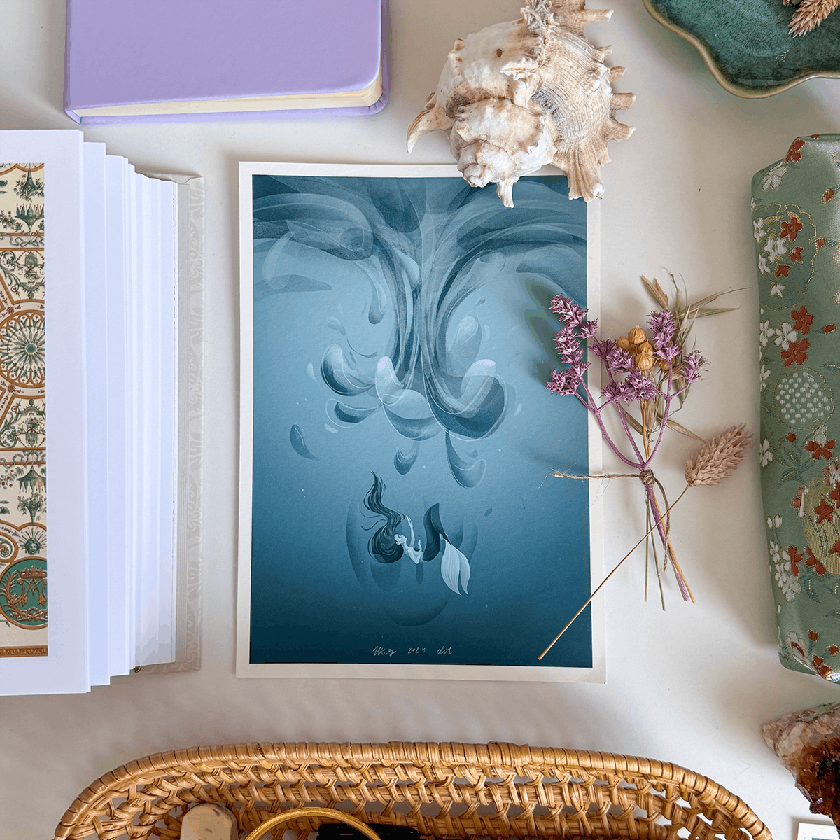 SINKING | A5 Limited Giclée Print