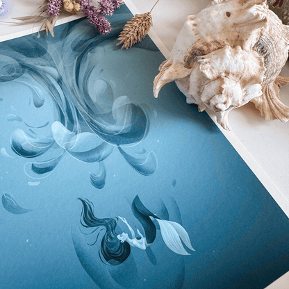 SINKING | A5 Limited Giclée Print