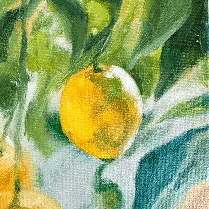 LEMON | Original Oil Painting