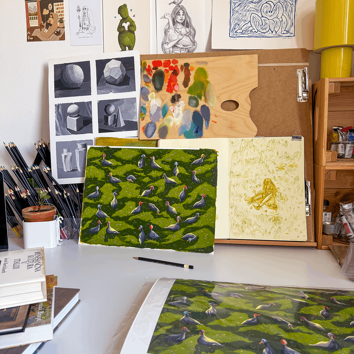 EVERYWHERE | Original Acrylic Painting