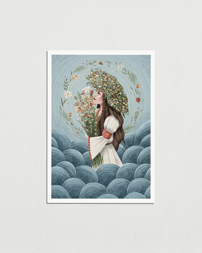 VESNA | A4 / A5 Art Print - Slavic Mythology
