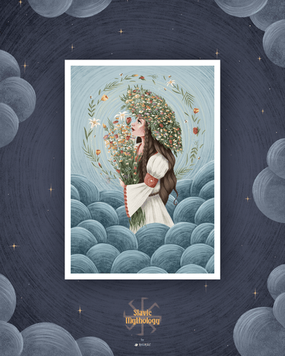 VESNA | A4 / A5 Art Print - Slavic Mythology