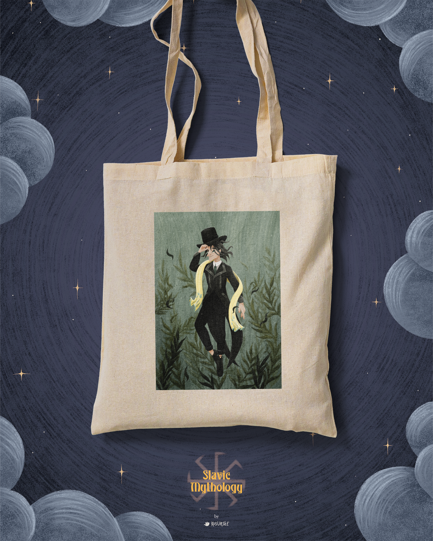 WATER MAN | Tote Bag - Slavic Mythology